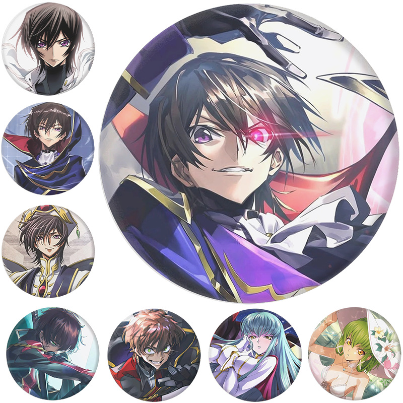 Pin Button Badge - 레루치 람페루즈 핀 배지 애니메이션 주변