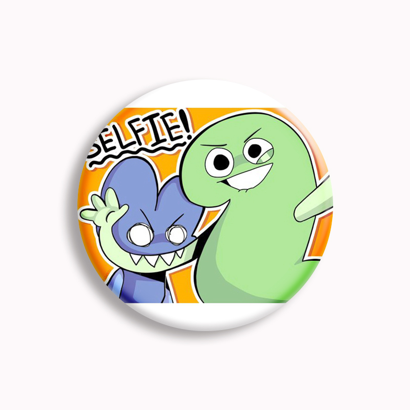 Bfb 4x Meme 두 잎이 많은 크리 에이 티브 웃 - Pin Button Badge 리뷰 및 가격