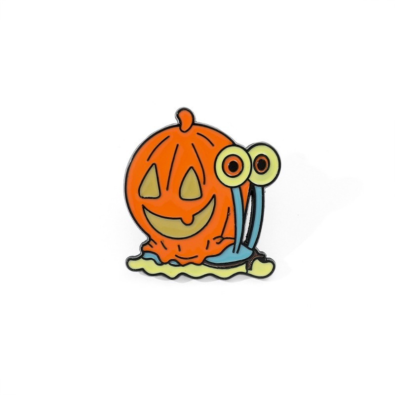2개/세트 스폰지밥 스퀘어팬츠 달팽이 에나멜 크리에이티 - Enamel Pin Set 리뷰 및 가격