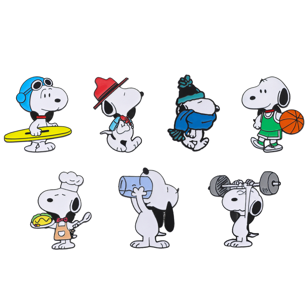 귀여운 동물 애니메이션 브로치 7개 세트, 재미있는 흰 - Enamel Pin Set 리뷰 및 가격