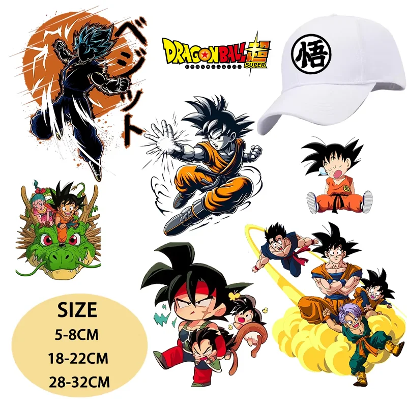 드래곤볼 열전사 스티커 티셔츠 모자 남녀 DIY 귀여운 - Anime Merchandise Men 리뷰 및 가격
