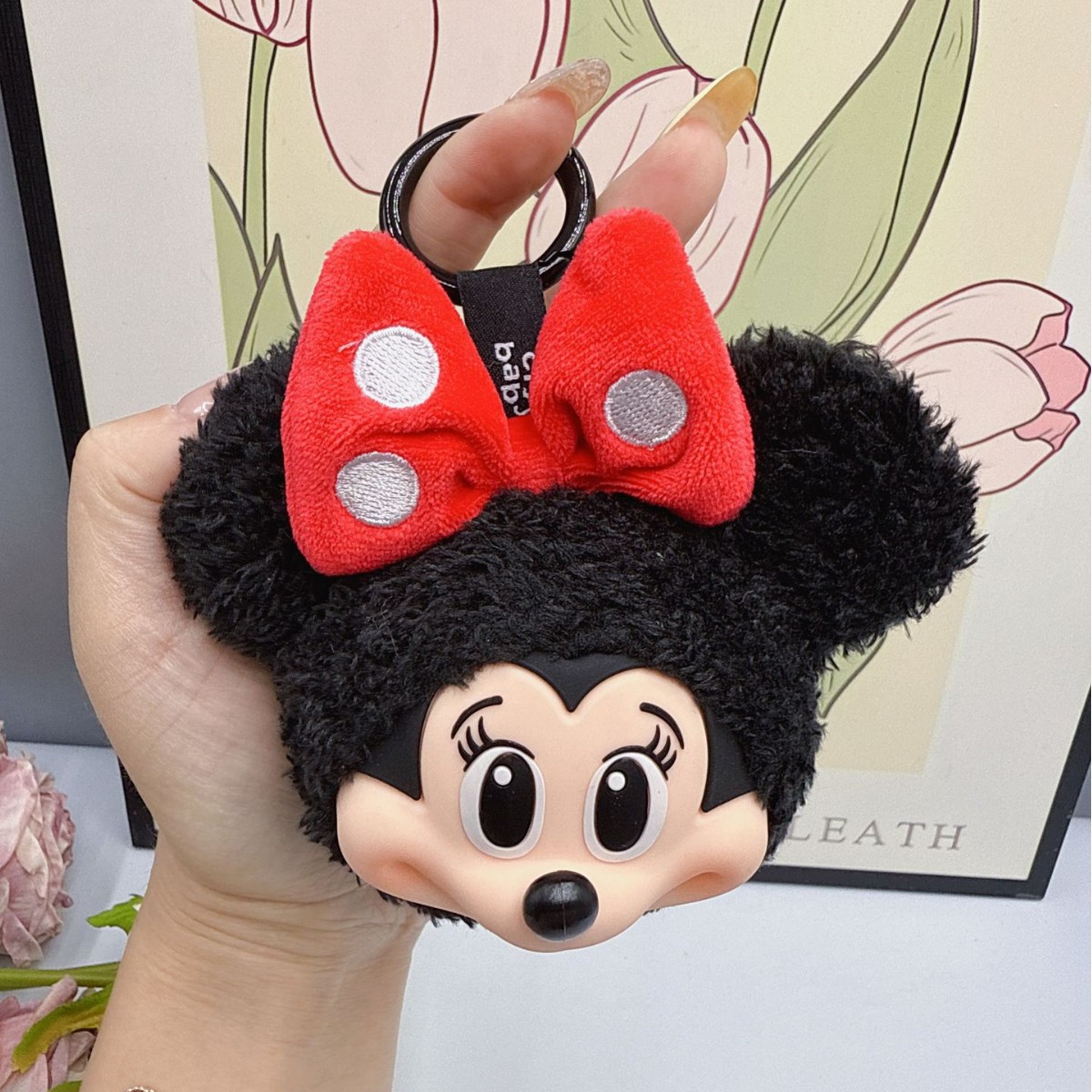 미키 미니 봉제 인형 키체인 귀여운 비닐 피규어 수집용 - Anime Merchandise Figures 리뷰 및 가격
