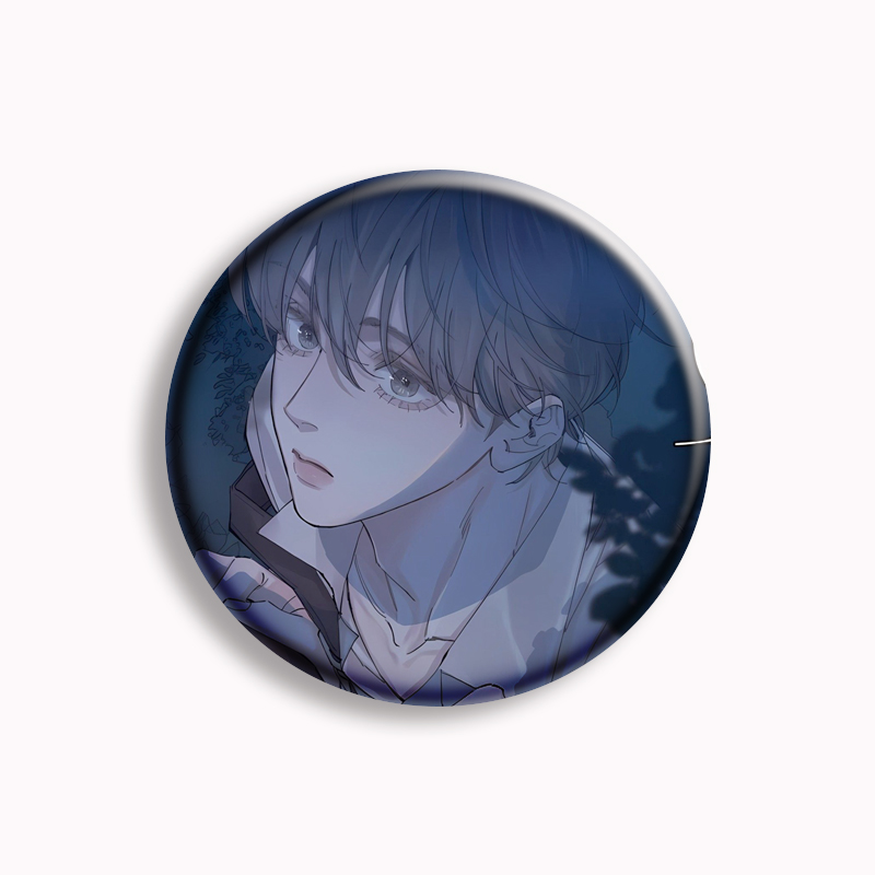 한국어 만화 작은 버섯 단추 핀 BL 만화 An Zhe - Pin Button Badge 리뷰 및 가격