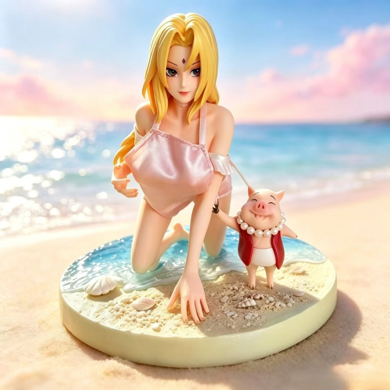 액션 인형/게임/애니메이션/상품 해변에서 무릎을 꿇은  - Anime Merchandise Figures 리뷰 및 가격