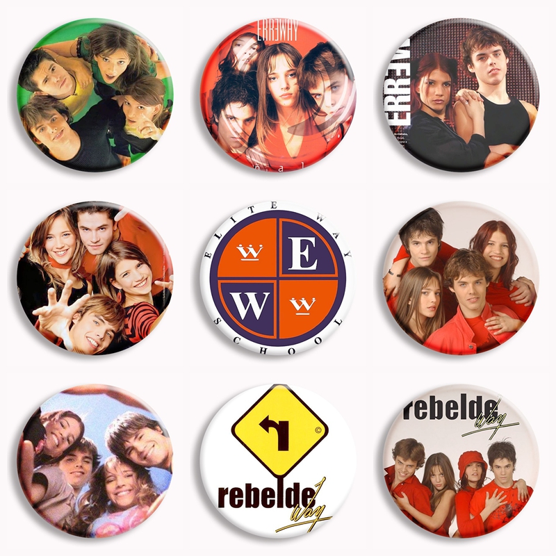 영화 Rebelde Way 소프트 버튼 핀 카밀라 보르 - Pin Button Badge 리뷰 및 가격